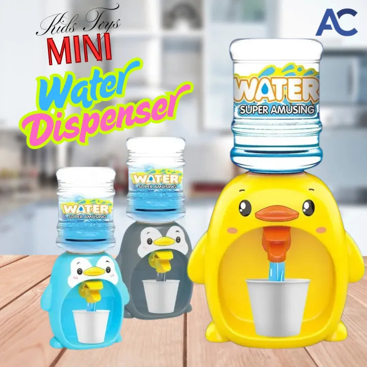 Mini Water Dispenser For Kids Toys Mini Penguin Drinking Fountain Pumps Water Dispenser Toys With Bottle