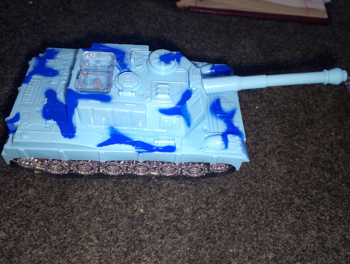 Military Tank Plastic Light and Sound Toy for Kids