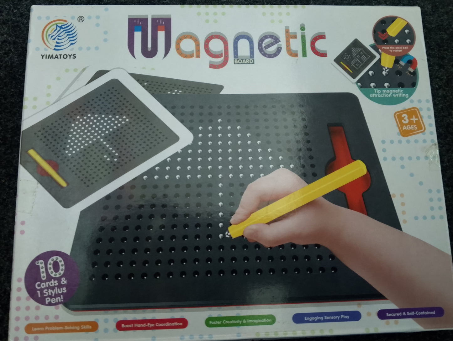 MAGNETIC DRAWING BOARD FOR KIDS β CREATIVITY & LEARNING TOY