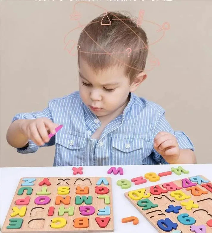 Wooden Alphabets for Kids | Small abc