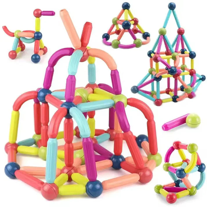 Magnetic Building Blocks Set for Kids 3+ | Educational & Creative Toy