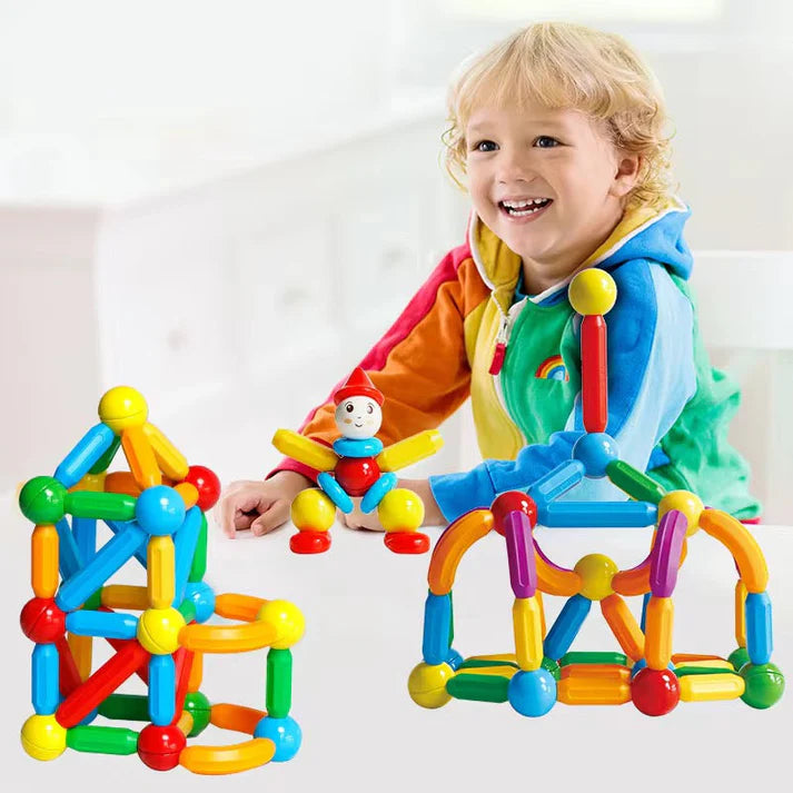 Magnetic Building Blocks Set for Kids 3+ | Educational & Creative Toy