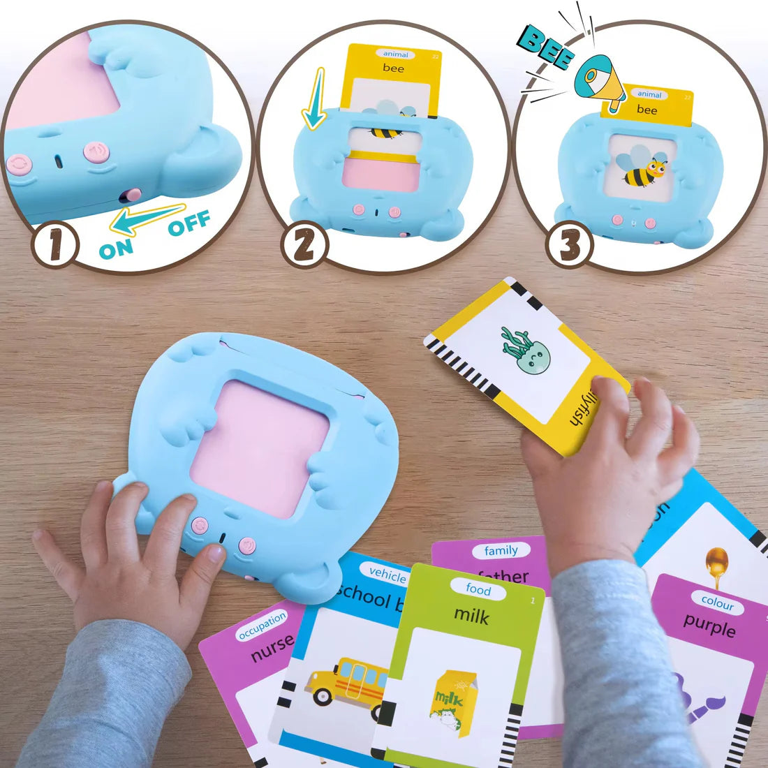 Talking Flash Cards for Kids – 224 Educational Words