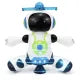 Decos Electronic Dancing Space Robot Toy for Kids, Flashing Lights, 360° Rotation, Smart Dancing Astronaut with Music, Spinning, and Lighting Patterns.