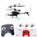 Rechargeable Remote Control Helicopter Toy - RC Drone with LED Lights, Infrared Induction, USB Charging, Durable Flying Toy for Kids & Adults (14+), Easy-to-Operate RC Plane JQ-112