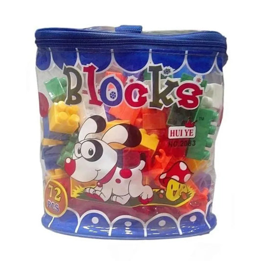 Educational Building Blocks Toys Set Plastic Square Kids Building Bricks Classic For Kids Boys and Girls - Educational Buildings Block Toy Sets