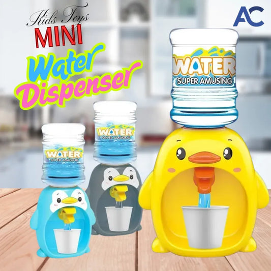 Mini Water Dispenser For Kids Toys Mini Penguin Drinking Fountain Pumps Water Dispenser Toys With Bottle