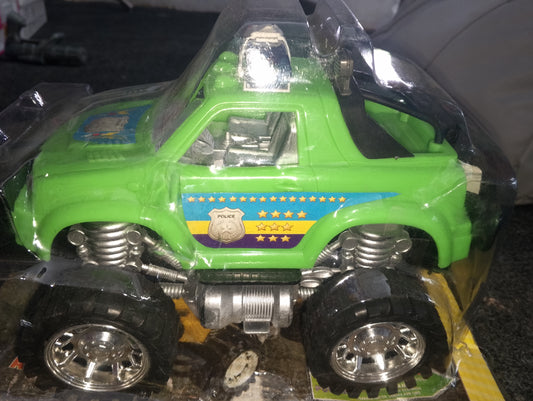 Force Super Kids Playing Jeep Friction Movement Car Big 10 Inch Long Nice Gift
