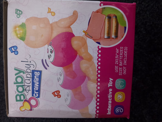Adorable Crawling Baby Toy With Music & Lights